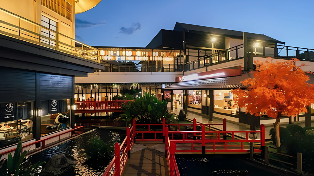 Living in Japanese Town Sri Racha
